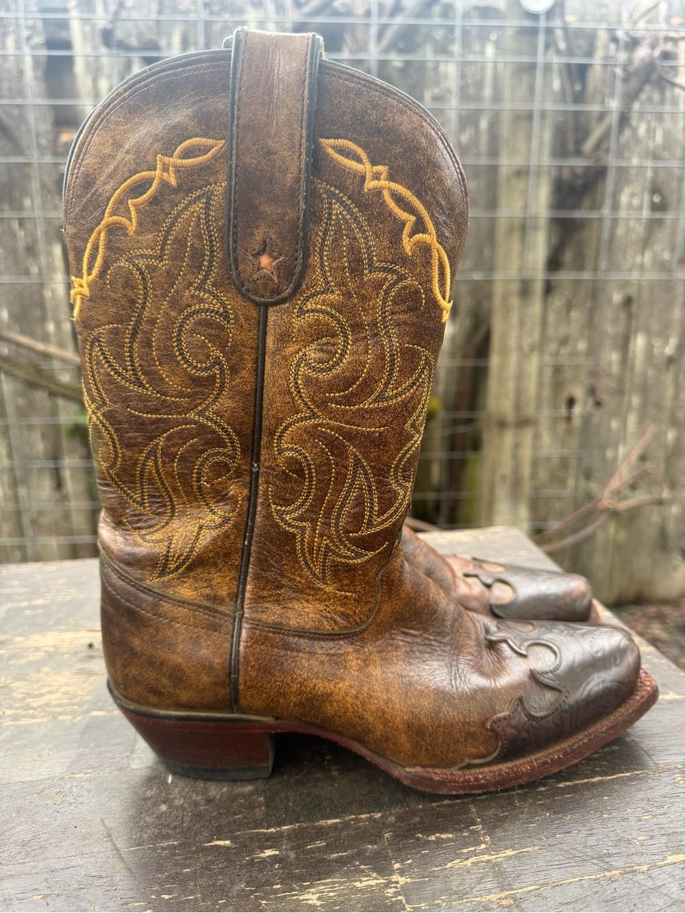 Vintage Tony Lama Cowboy Boots - Picture 3 of 6